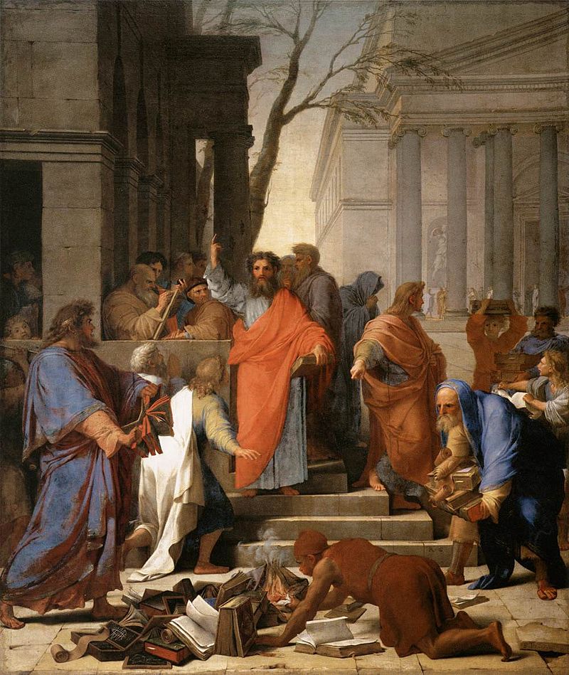 apostle paul preaching in synagogue